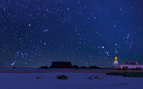 Anime, anime girls, digital, digital art, artwork, night, anime sky. 1680x1050 Homer Simpson Alone Life 4k 1680x1050 Resolution Hd 4k Wallpapers Images Backgrounds Photos And Pictures