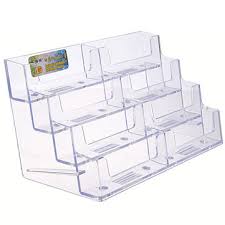 Clear acrylic vertical business card holder desk, desk business cards display holder, desktop office business card organizer stand personalized holder rack card holder for women and men. 8 Pocket Desktop Office Acrylic Business Card Holder Stand Display Sale Banggood Com Sold Out Arrival Notice Arrival Notice