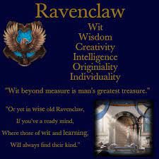 Ravenclaw Pottermore Sorting Ravenclaw Pottermore