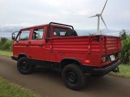 1 9l Tdi Powered 1989 Volkswagen Tristar Syncro Volkswagen Overland Truck Vw Van