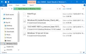 Actually, it's not always easy to find the files and folders that are using the most space on your drive. How To Search For Large Files In Windows 10