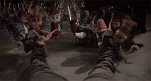 To carry out his plan, belsnickel exposed santa's loyal elves to elf bane, a substance that made them maniacal. Christmas Chronicles Christmas Elves Gif Christmaschronicles Christmaselves Elves Discover Share Gifs