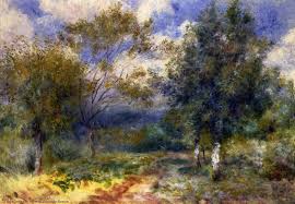 Compartilhe com os amigos e familiares ! Soleggiato Paesaggio 1880 Di Pierre Auguste Renoir 1841 1919 France Riproduzioni D Arte Pierre Auguste
