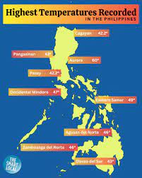The Smart Local Philippines | Feel the heat yet?☀️ Check out this map of  the highest temperatures ever recorded in the Philippines. Read about  PAGASA's extreme... | Instagram