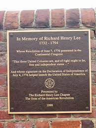 Richard Henry Lee 1732 1794 Find A Grave Photos Richard Henry Lee Grave Memorials Find A Grave