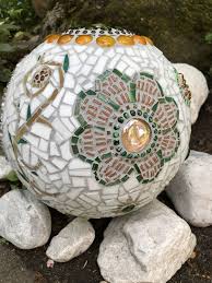 Mosaik Bowling Kugel Mit Bildern Mosaik Betonkugeln Kugel