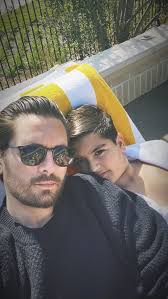 Scott Disick Photos With Mason, Penelope and Reign