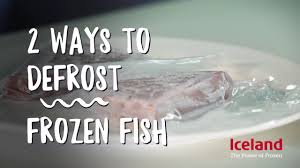 While foods are in the process of thawing in the refrigerator (40 °f or less), they remain safe. How To Defrost Frozen Fish Youtube