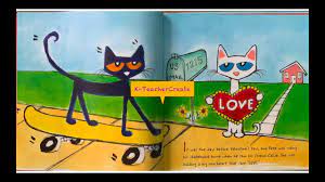 Pete the Cat VALENTINE'S DAY IS COOL by Kimberly and James Dean - YouTube