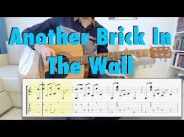 Pink Floyd Another Brick In The Wall Part 2 Bass Tab Pink Floyd Another Brick In The Wall Fingerstyle Guitar Cover Tabs Youtube Brick In The Wall Fingerstyle Guitar Pink Floyd