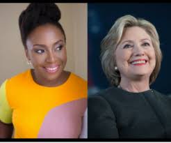 Chimamanda ngozi adichie, nigerian author whose work drew extensively on the biafran war in nigeria during the late 1960s. Chimamanda Ngozi Adichie Confronts Hillary Clinton On Why Her Twitter Bio Leads With Wife