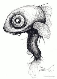 Daniel Mathers Fish Fish Drawings Art Drawings