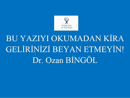 • evinizi kiraya vermeden önce elden geçirmenizde fayda var. Bu Yaziyi Okumadan Kira Gelirinizi Beyan Etmeyin Vergiye Dair