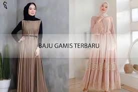 Baju gamis brokat trend 2021. Kumpulan Model Gamis Terbaru Yang Trend Di Tahun 2021 Semut Aspal