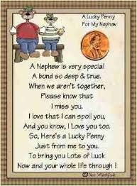 Birthday Greetings For Nephew From Aunt Nephew Lucky Penny Nephew Quotes Aunt Quotes Cute Quotes