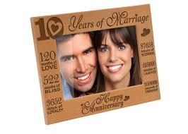According to etiquette, the traditional 10 year gifts for him are aluminum or tin items while the modern gift is diamonds. 21 Romantic 10th Year Tin Anniversary Gifts For Him That Will Make Him Emotional