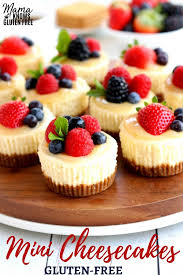 And the more there are, the merrier the holidays will be. Gluten Free Mini Cheesecakes Mama Knows Gluten Free