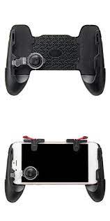 4 In 1 Abs Black Game Controller Trigger Shooter Gamepad With Fire Key For Pubg Compatible With Smartphones Game Controller Epic Games Fortnite Epic Games