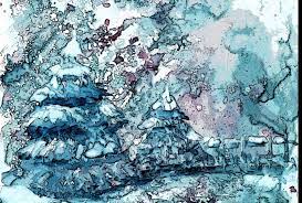 Watercolor Painting On Yupo Paper