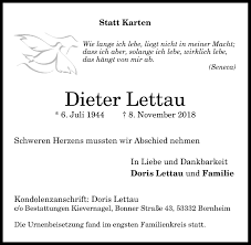 Listen to the audio pronunciation in several english accents. Traueranzeigen Von Dieter Lettau Ga Trauer De