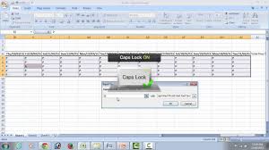 attendance sheet how to create in excel