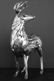 Check spelling or type a new query. These Animal Sculptures Made Entirely Out Of Cutlery Will Amaze You Scrap Metal Art Welding Art Cutlery Art