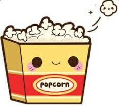 Popcorn Cute Food Drawings Kawaii Doodles Kawaii
