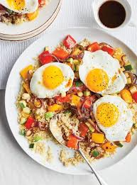 œufs Au Plat Et Legumes Au Sesame Grille Ricardo Recipe Potatoe Salad Recipe Best Potato Salad Recipe Recipes