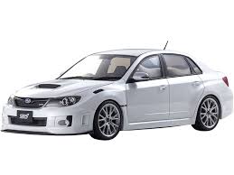It was introduced as a replacement for the leone, with the predecessor's ea series engines replaced by the new ej series. Subaru Impreza Sti S206 Rhd Right Hand Drive White 1 18 Model Car Otto Mobile Kyosho