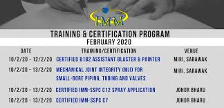 Final examinations for summer session 2. Training Calendar Imm Institute Of Materials Malaysia
