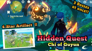 World Quest The Chi Of Guyun Full Guide Genshin Impact Youtube