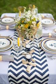 Set Sail With Nautical Wedding Ideas Navy Table Nautical Wedding Wedding Themes Summer