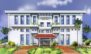 Mum Hospital Monipally Among The Indian Architects And Builders This Structural Consultants Designs Landscape Architect Residential Architect Architecture
