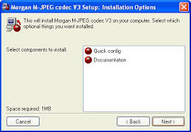 Bu pakette tüm videolar için gerekli olan codecleri bulabilir. Morgan Multimedia Support M Jpeg Codec 32 Bit Installation