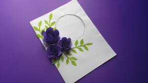 Below you will find 30 great ideas for handmade cards and we hope that you will like some of them. Diy Handmade Paper Card How To Make Paper Card For Birthday Greetings Valentine New Year Youtube