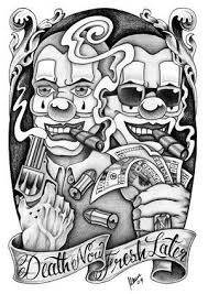 Maybe you would like to learn more about one of these? 98 Clown Tattoo Ideas Clown Tattoo Chicano Tattoos Gangsta Tattoos
