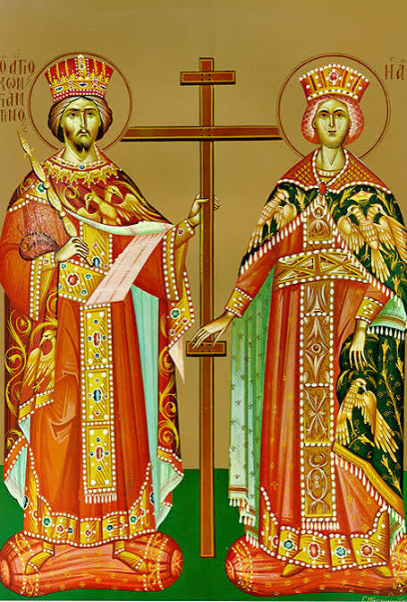 May 21 The Holy Emperor Constantine and His Mother Helen, Equal to the  Apostles - St. Mary Byzantine Catholic Church