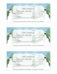 Holiday / christmas gift certificate template. Holiday Snowman Gift Certificate Template Template For Publisher 2013 Or Newer Inside Gift Certificate Template Cart