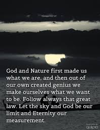 God And Nature Quotes About God God Metaphysics