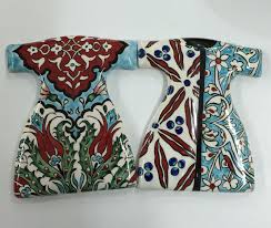 Leyla Yilmaz Cini Kaftanlar Tezhip Desenler