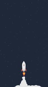 Rocket Liftoff Illustration Iphone 5s Wallpaper Wallpaper Space Iphone 5s Wallpaper Art Wallpaper