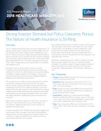 Compare multiple auto insurance quotes at once. Thought Leaders 2018 Healthcare Marketplace Report From Colliers International