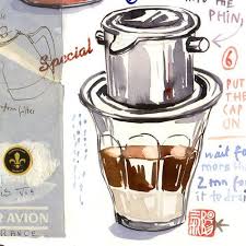 Vietnamese Coffee Recipe Print Watercolor Painting Vietnam Etsy In 2021 Coffee Illustration Coffee Art Coffee Wall Art