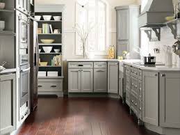 Pin By K C On Kitchen Homecrest Cabinets Dark Kitchen Floors Grey Kitchen Cabinets