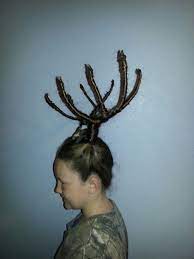 Crazy Hair Day Antlers Crazy Hair Days Crazy Hair Wacky Hair Days