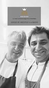 Un duo père et fils autour d'une complicité @antoninburon @stephaneburon  @le_chabichou @michelinguide @gaultetmillaufr @laliste1000 @lechefmagazine  #moment #partage #complices #complicité