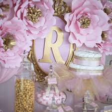 Shimmering Pink And Gold Baby Shower Baby Shower Ideas 4u