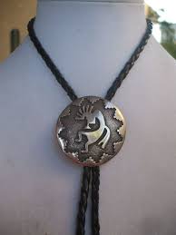 Vintage Navajo Sterling Silver Kokopelli Bola Bolo Tie Etsy Vintage Native American Jewelry Vintage Navajo American Indian Jewelry