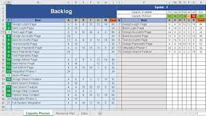 Resource And Capacity Excel Plans In 2021 Capacity Planning Project Management Templates Agile Project Management Templates