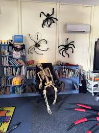 Halloween at MBPS library